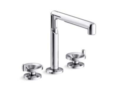 Deck-mount Bath Faucet, Wheel Handle