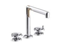 Deck-mount Bath Faucet, Wheel Handle 0