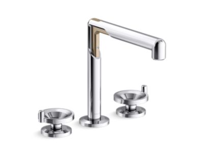Deck-mount Bath Faucet, Wheel Handle