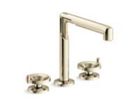 Deck-mount Bath Faucet, Wheel Handle 0