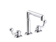 Vice™ Widespread Sink Faucet, Crank Handles
