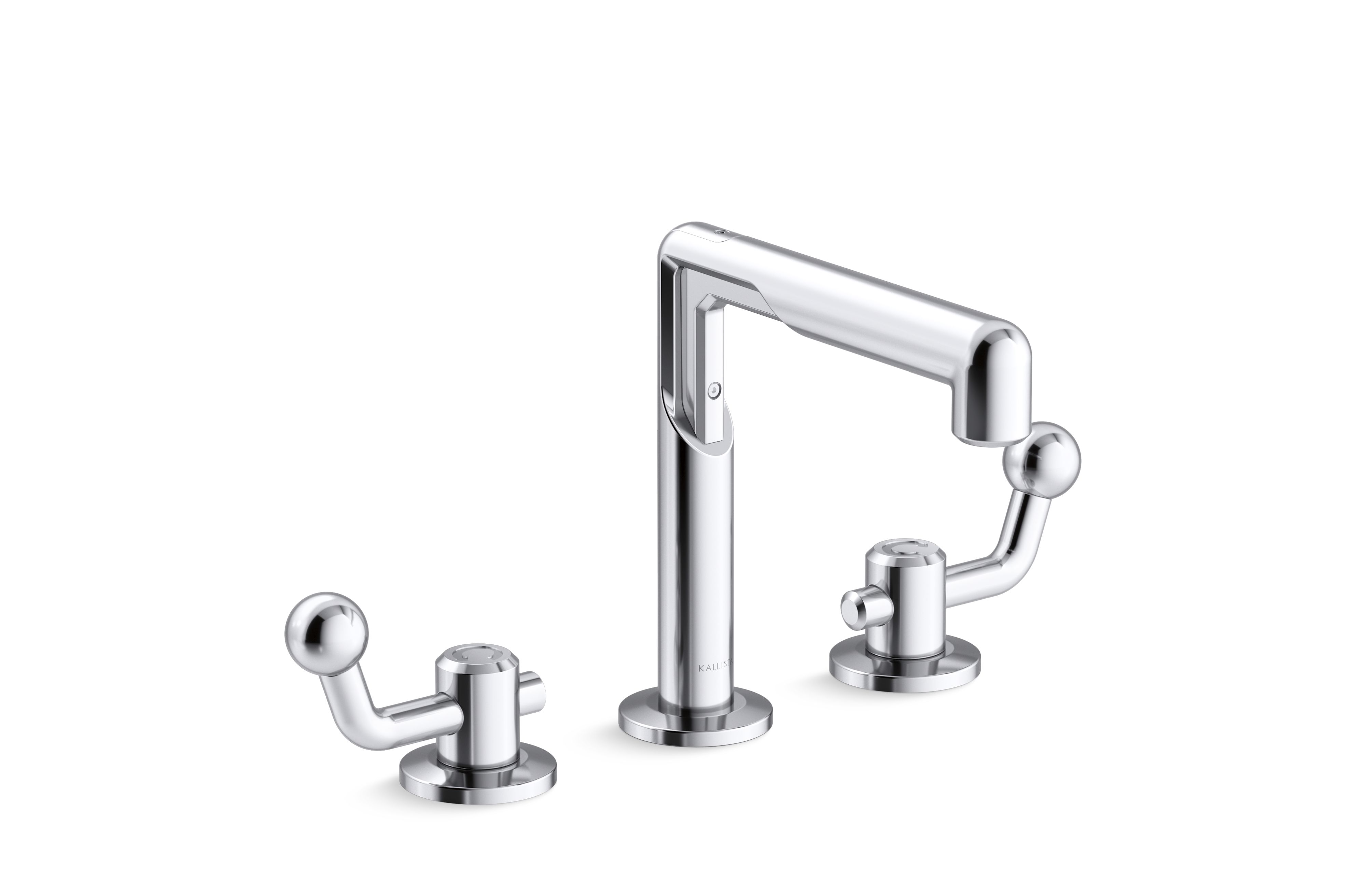 Vice™ — Widespread Sink Faucet, Crank Handles #4