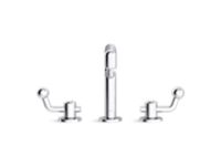 Widespread Sink Faucet, Crank Handles 0
