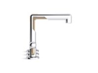 Widespread Sink Faucet, Crank Handles 1