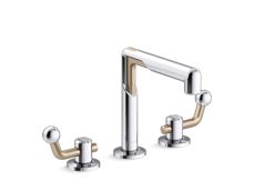 Vice™ Widespread Sink Faucet, Crank Handles