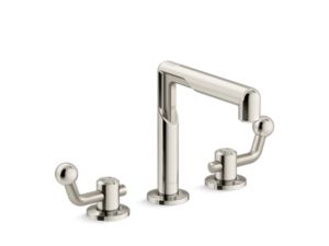 Widespread Sink Faucet, Crank Handles