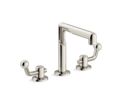 Widespread Sink Faucet, Crank Handles