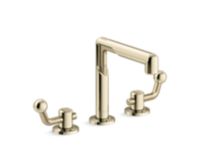 Widespread Sink Faucet, Crank Handles 0