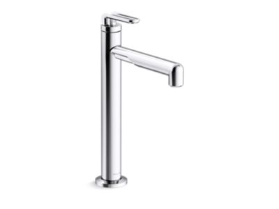 Single-control sink faucet, tall spout