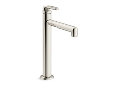 Single-control sink faucet, tall spout