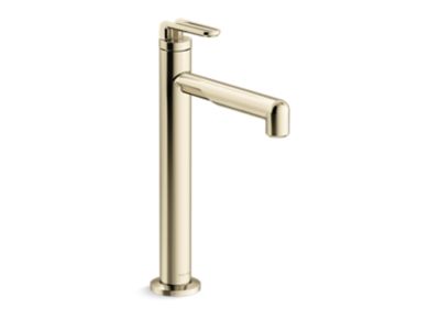 Single-control sink faucet, tall spout