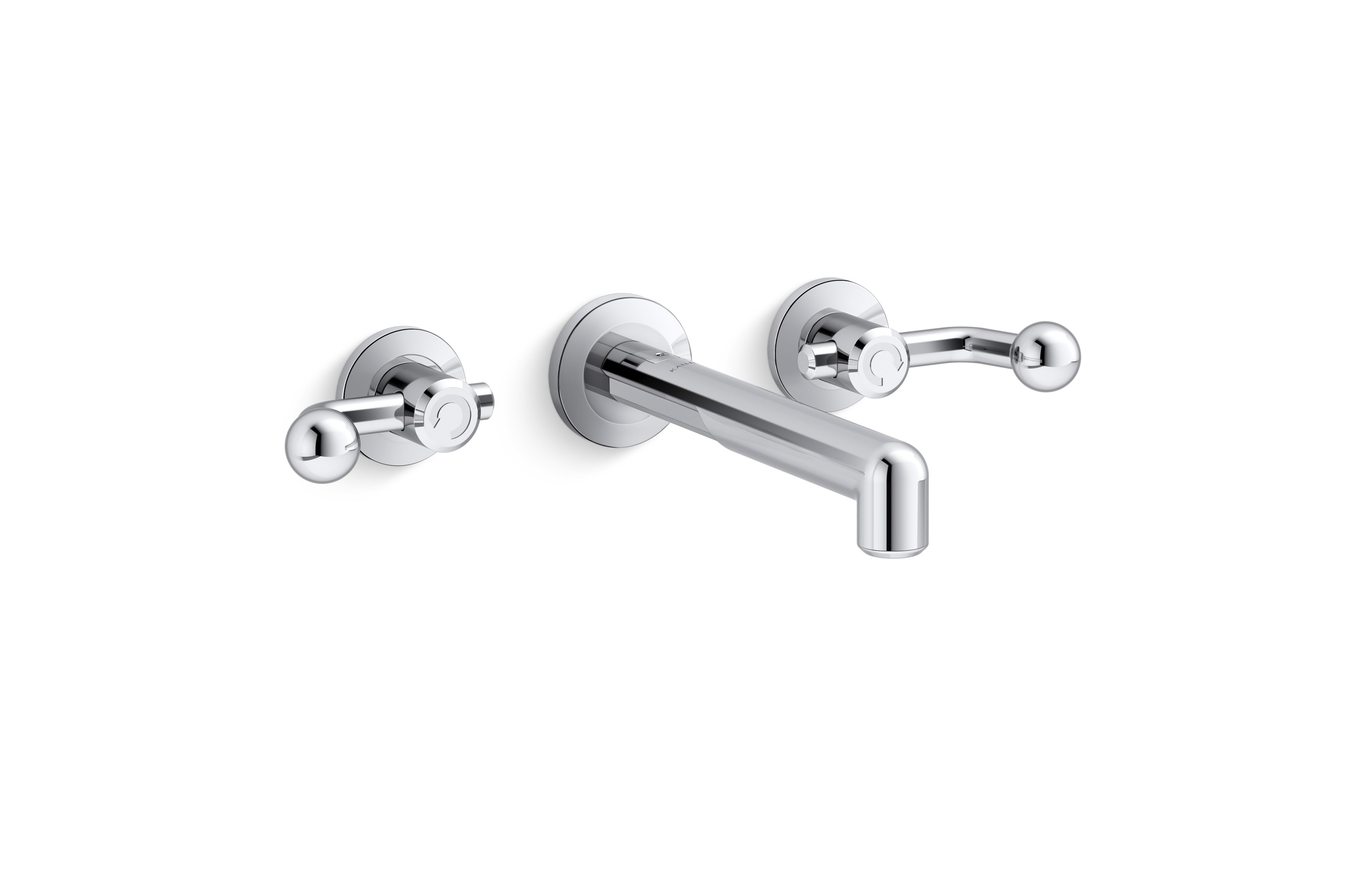 Vice™ — Wall Mount Widespread Sink Faucet, Crank Handles #4