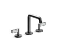 Sink faucet, tall spout, White Carrara handles 0