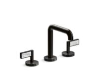 Sink faucet, tall spout, White Carrara handles 0