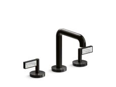 One™ Sink faucet, tall spout, White Carrara handles