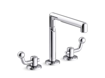 Deck-mount Bath Faucet, Crank Handle