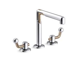 Deck-mount Bath Faucet, Crank Handle