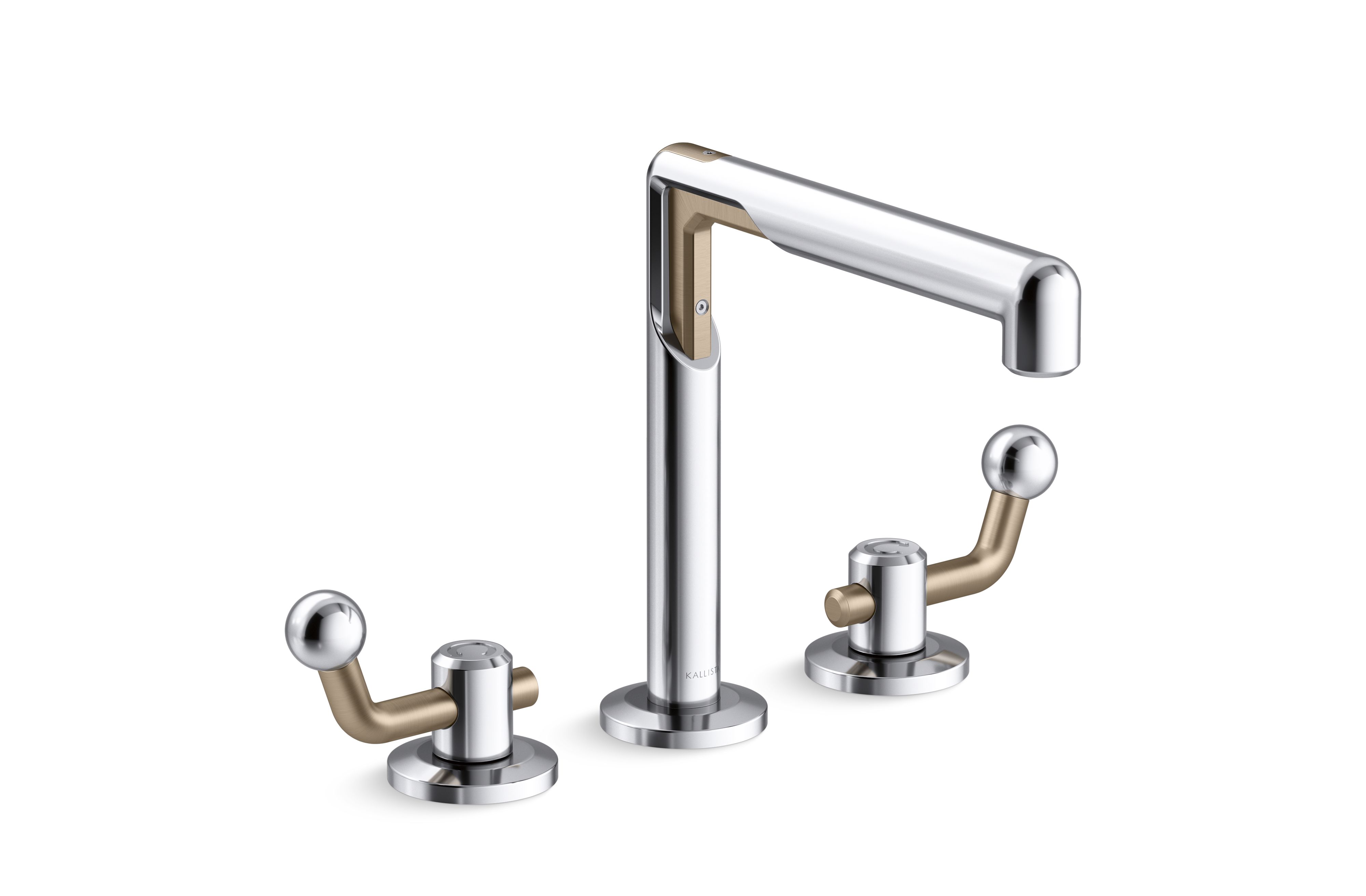 Vice™ — Deck-mount Bath Faucet, Crank Handle #2