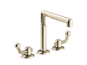Deck-mount Bath Faucet, Crank Handle