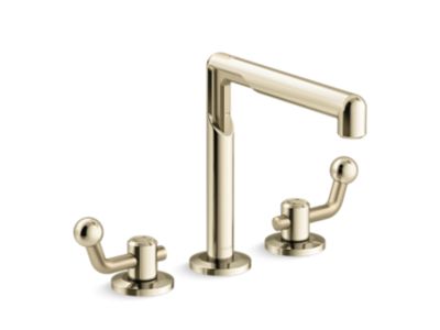 Deck-mount Bath Faucet, Crank Handle