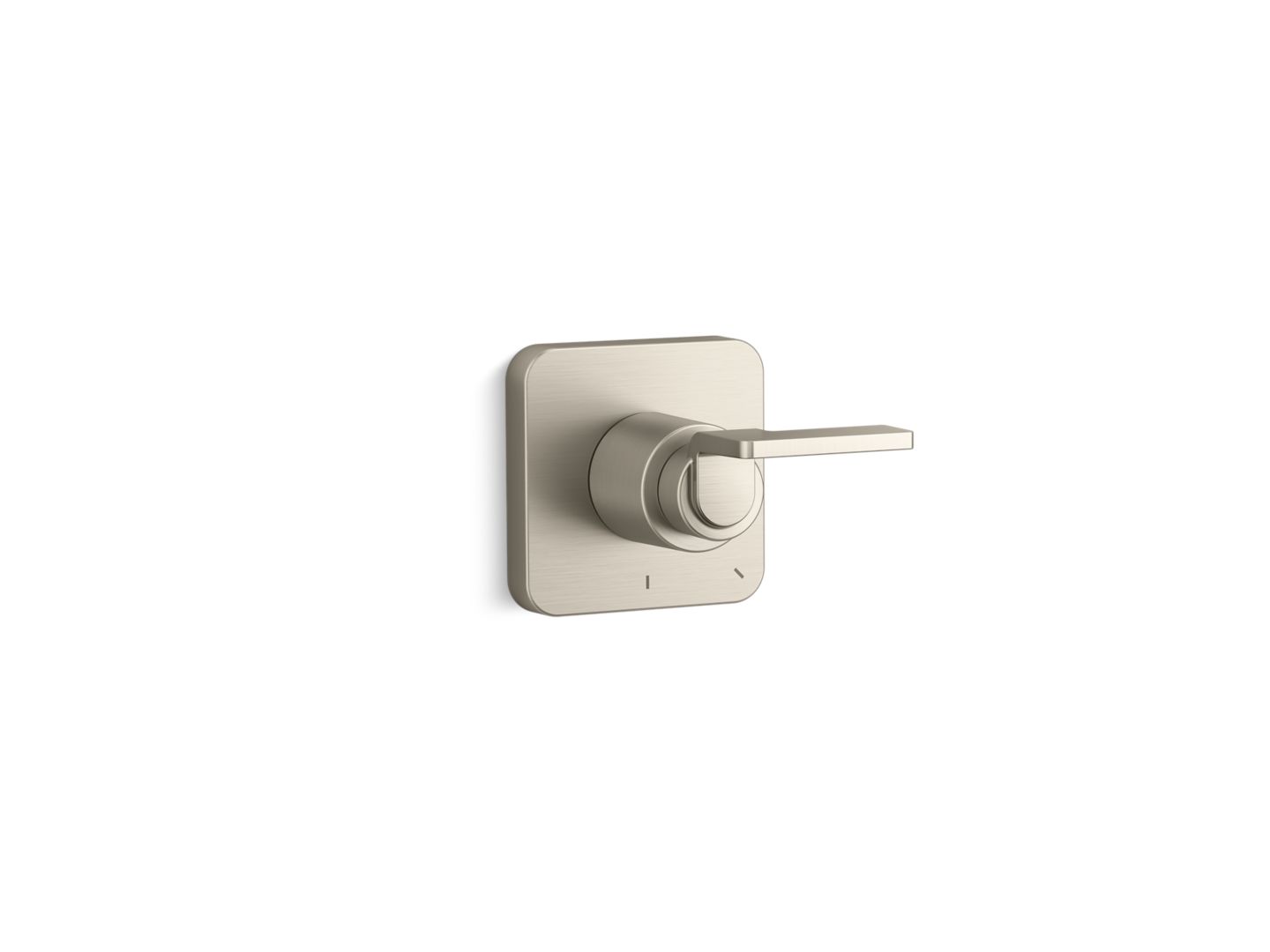 Guise® Volume control trim, lever handle