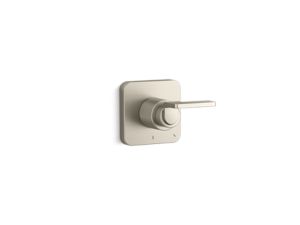 Volume control trim, lever handle