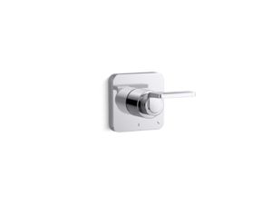 Volume control trim, lever handle