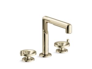Widespread Sink Faucet, Wheel Handles