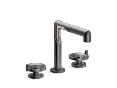 Vice™ Widespread Sink Faucet, Wheel Handles