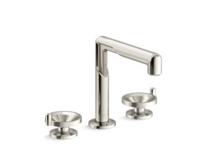 Widespread Sink Faucet, Wheel Handles
