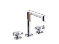 Widespread Sink Faucet, Wheel Handles 0