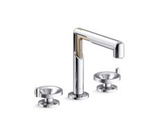 Vice™ Widespread Sink Faucet, Wheel Handles