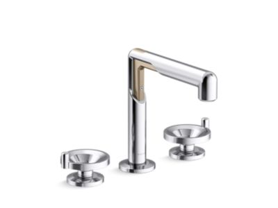 Widespread Sink Faucet, Wheel Handles