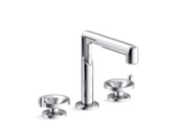 Widespread Sink Faucet, Wheel Handles 0