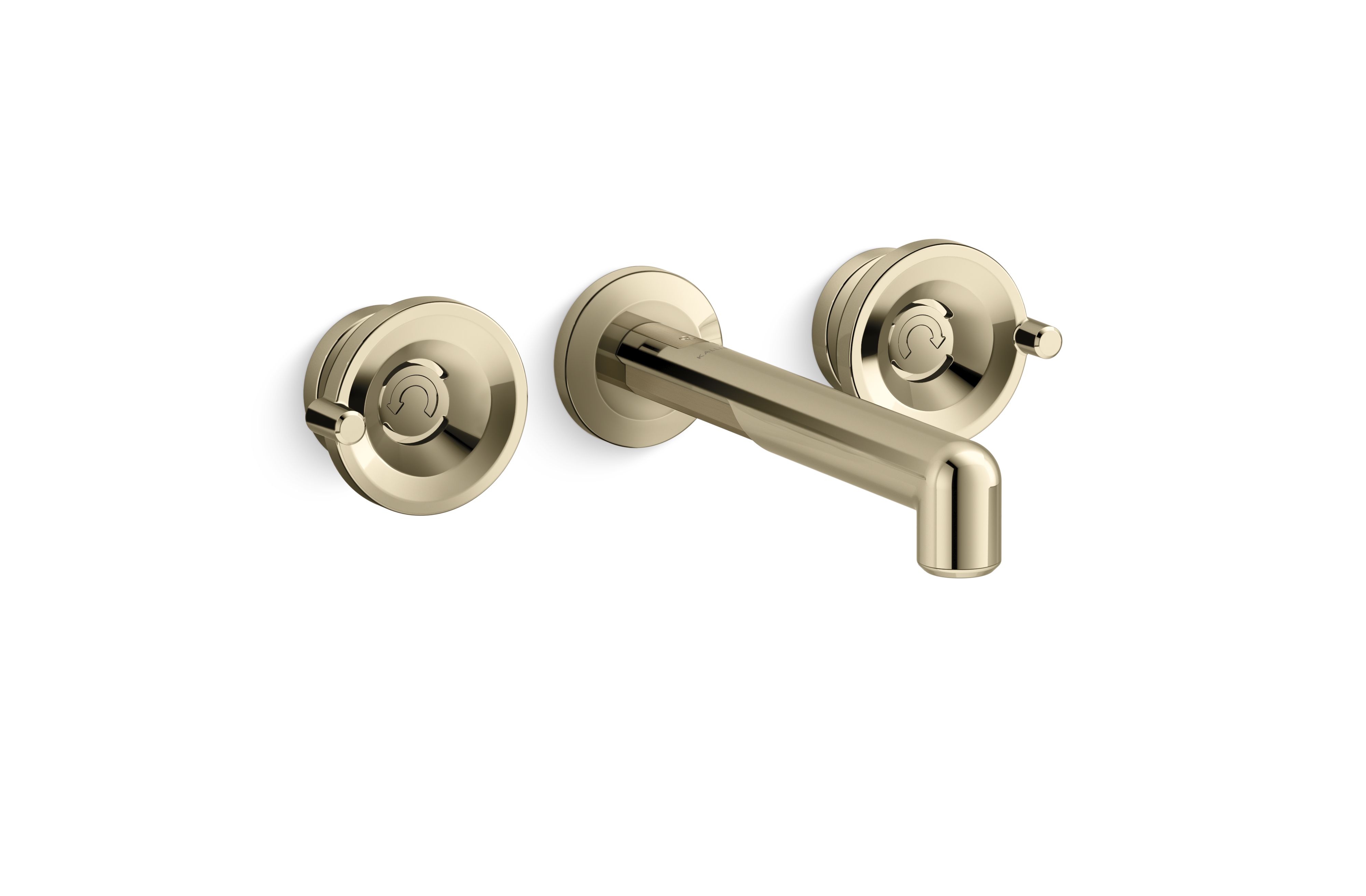 Vice™ — Wall Mount Widespread Sink Faucet, Wheel Handles