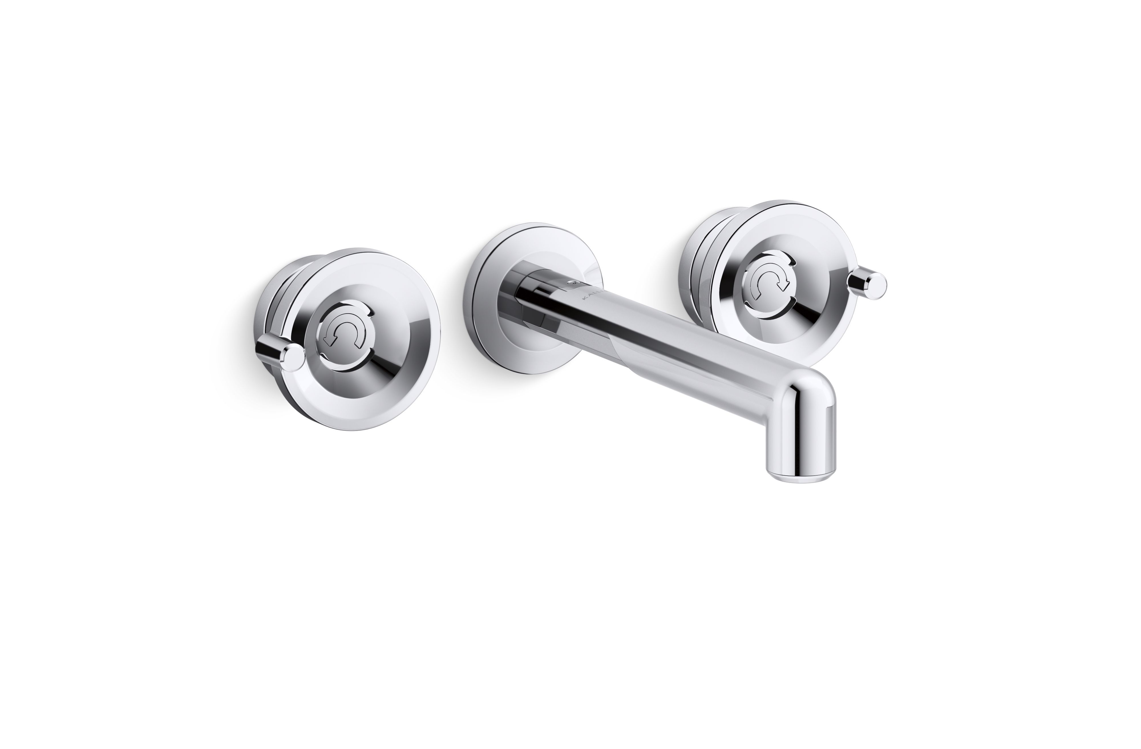 Vice™ — Wall Mount Widespread Sink Faucet, Wheel Handles #4