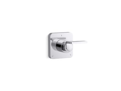 Thermostatic trim, lever handle