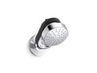 Air-Induction Showerhead with Arm, Nero Marquina band 0