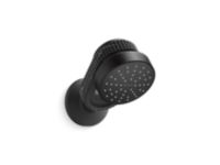 Air-Induction Showerhead with Arm, Nero Marquina band 0