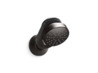 Air-Induction Showerhead with Arm, Nero Marquina band 0