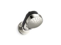 Air-Induction Showerhead with Arm, Nero Marquina band 0
