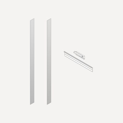 Semi-Recessed and Ganging Kits, 6" x 36" x 2/25", For M Series Reserve Cabinets Bathroom Accessories P2SM-GKIT36D6SR