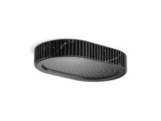 Bandeau™ Rain showerhead, Nero Marquina Band