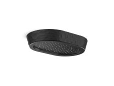 Bandeau™ Rain Showerhead, Black Argile™ band