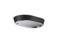 Rain Showerhead, Black Argile™ band 0