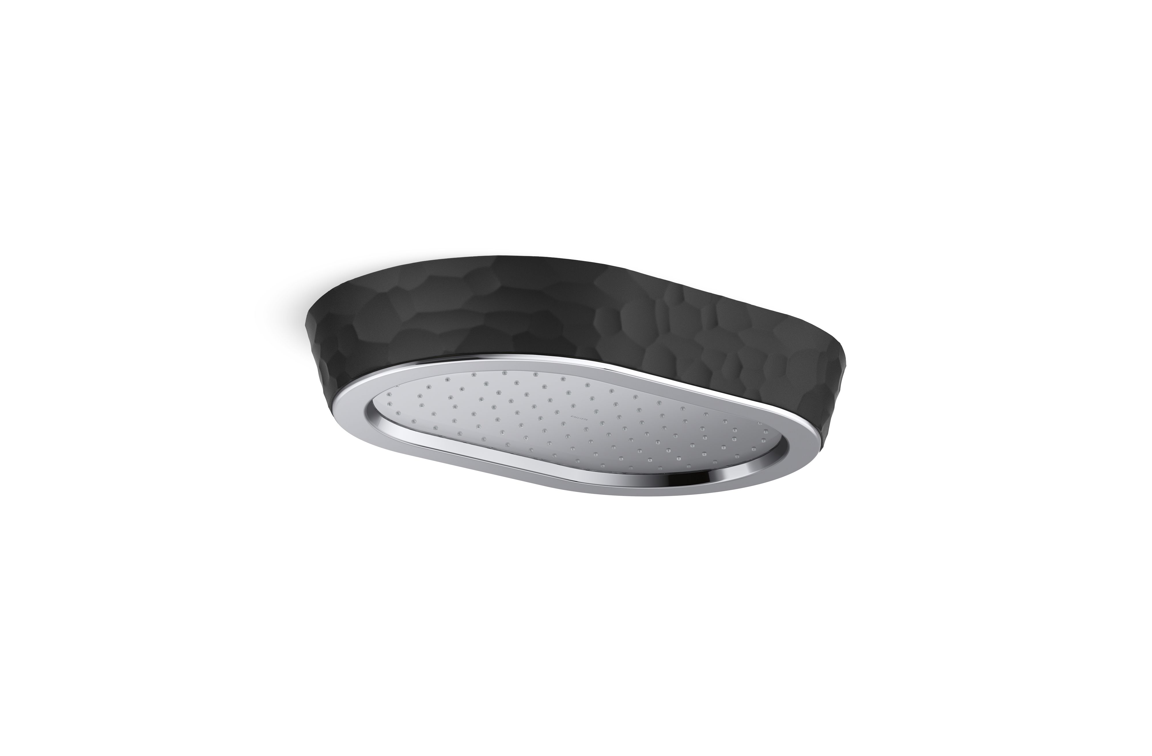 Bandeau™ — Rain Showerhead, Black Argile™ band