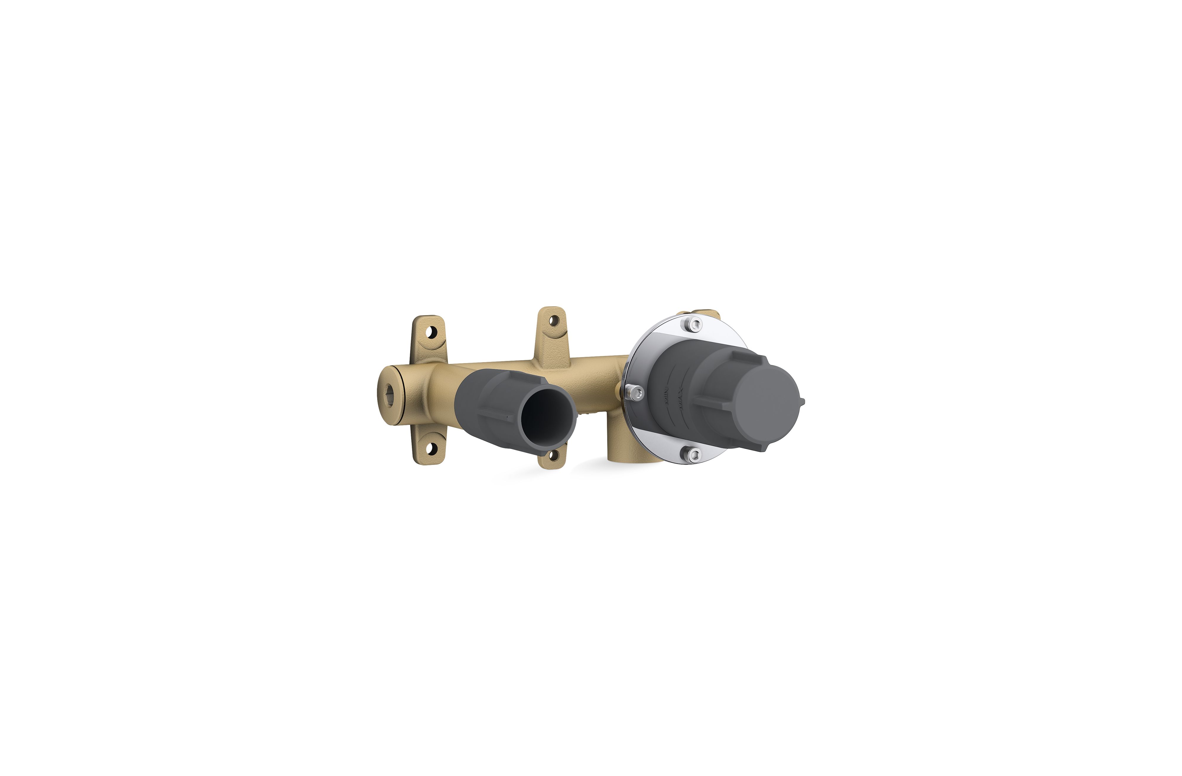 Foundations — Ceramic valve for wall-mount single-control sink faucet