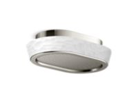 Rain Showerhead, White Argile™ band 0 0