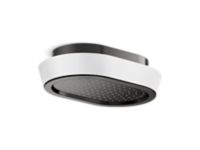Rain Showerhead, White Argile™ band 0 0