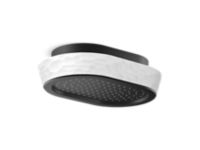 Rain Showerhead, White Argile™ band 0 0